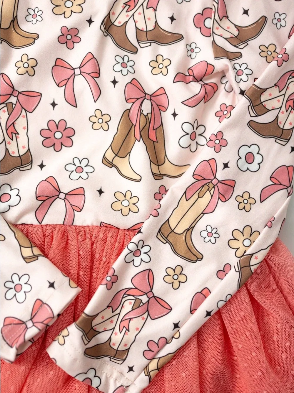 Girls Farrah Leotard - Boots & Blossoms by Cheeky Plum